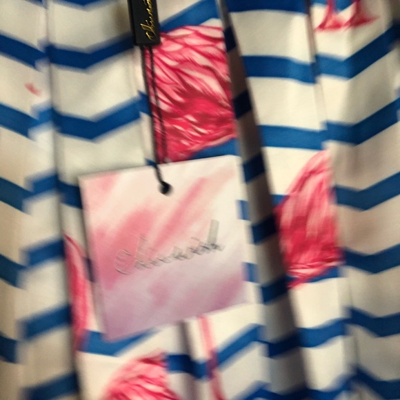 COPY - Chicwish flamingo full skirt. New with tags. Size small - Picture 4 of 5